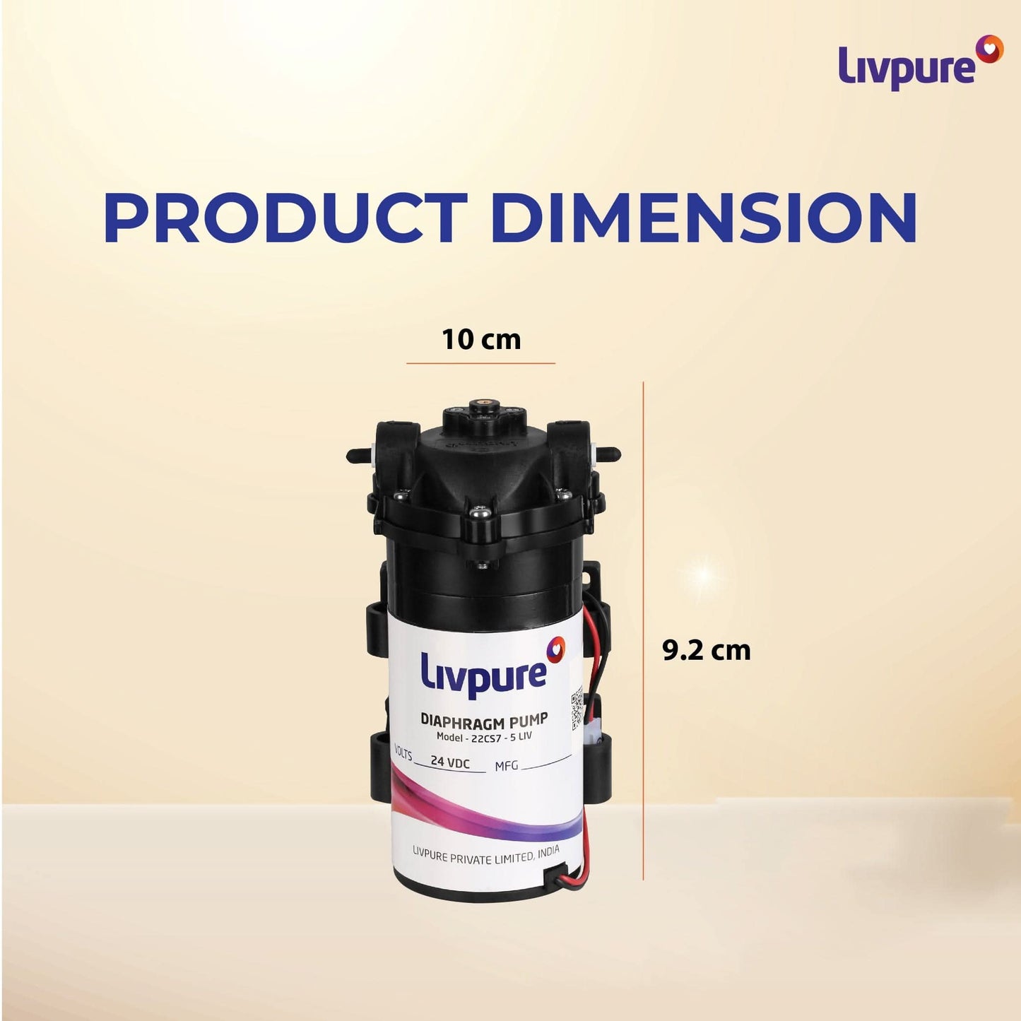 Livpure Critical Spare Booster Pump E-50