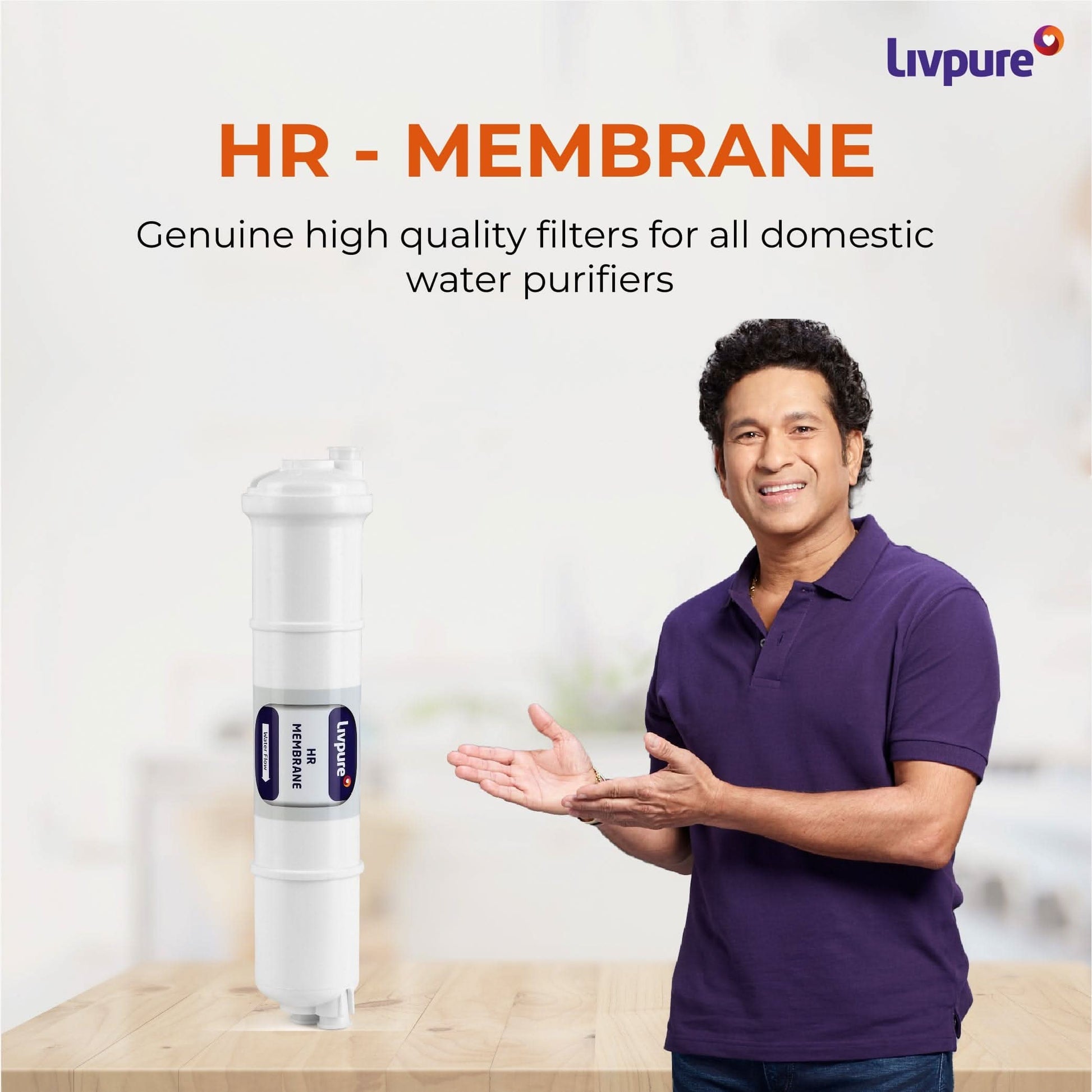 Livpure  Critical Spare RO Membrane HR