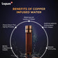 Livpure RO LIVPURE LIV-PEP-STAR-COPPER 7 L RO + UV + UF + Minerals + Copper Water Purifier  (Black)