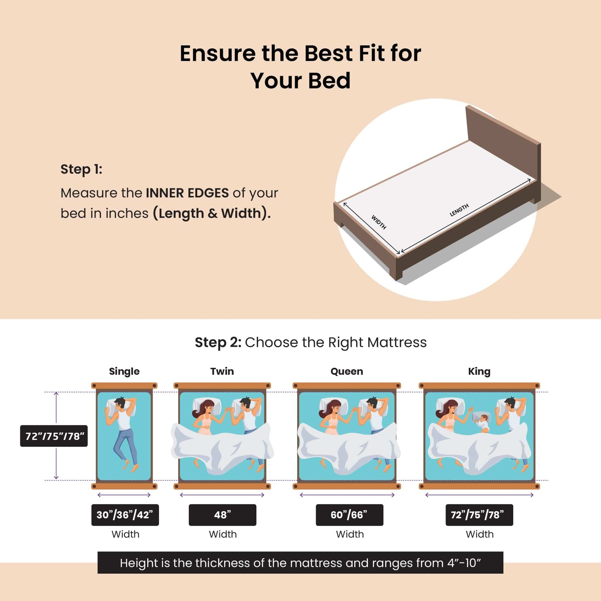 Livpure Sleep Mattress Duos: Reversible Foam Mattress with FreshTech Filter