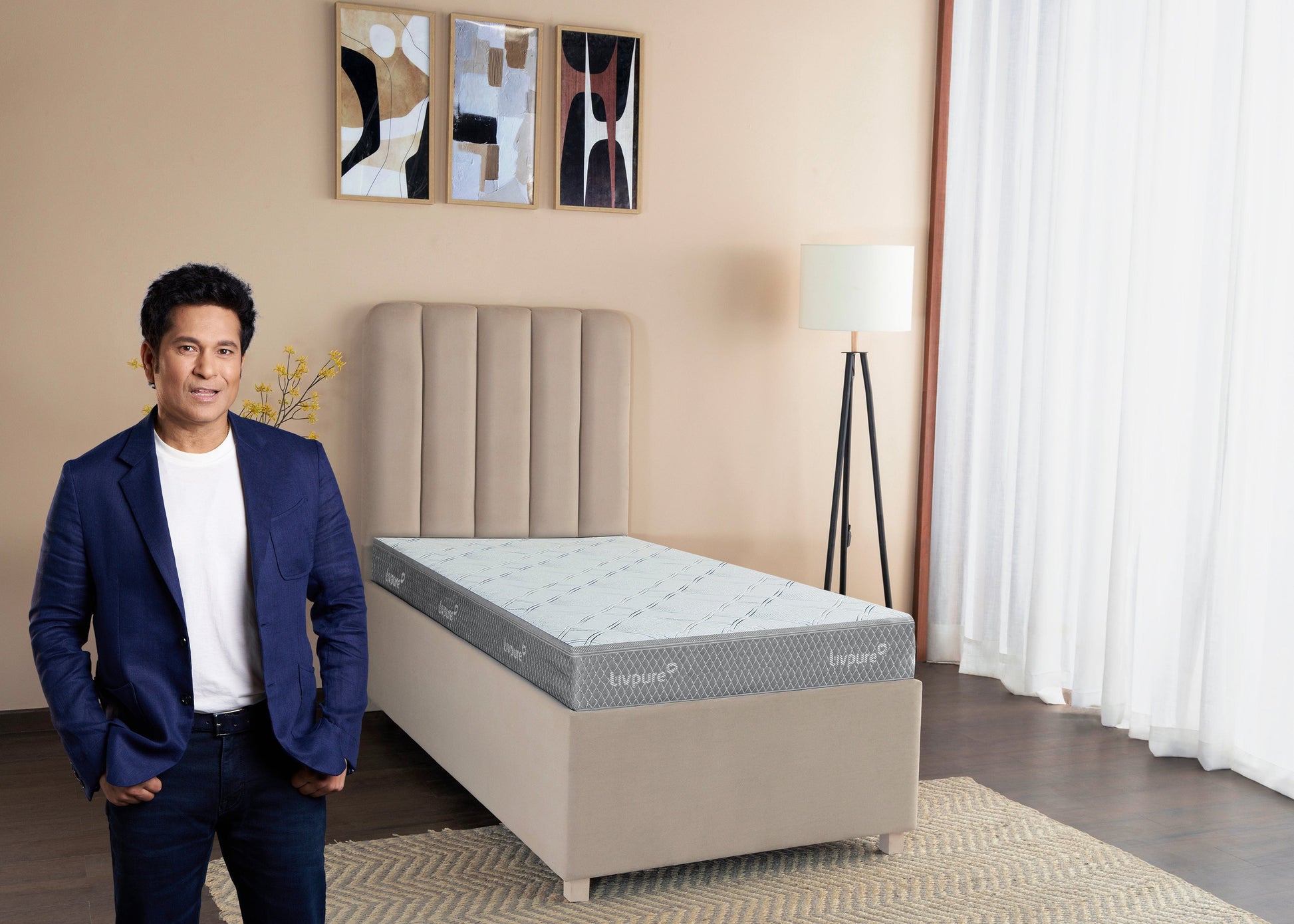 Livpure Sleep Mattress Ortho CurvX: HR + Memory Foam Mattress With Curved Orthopaedic Foam