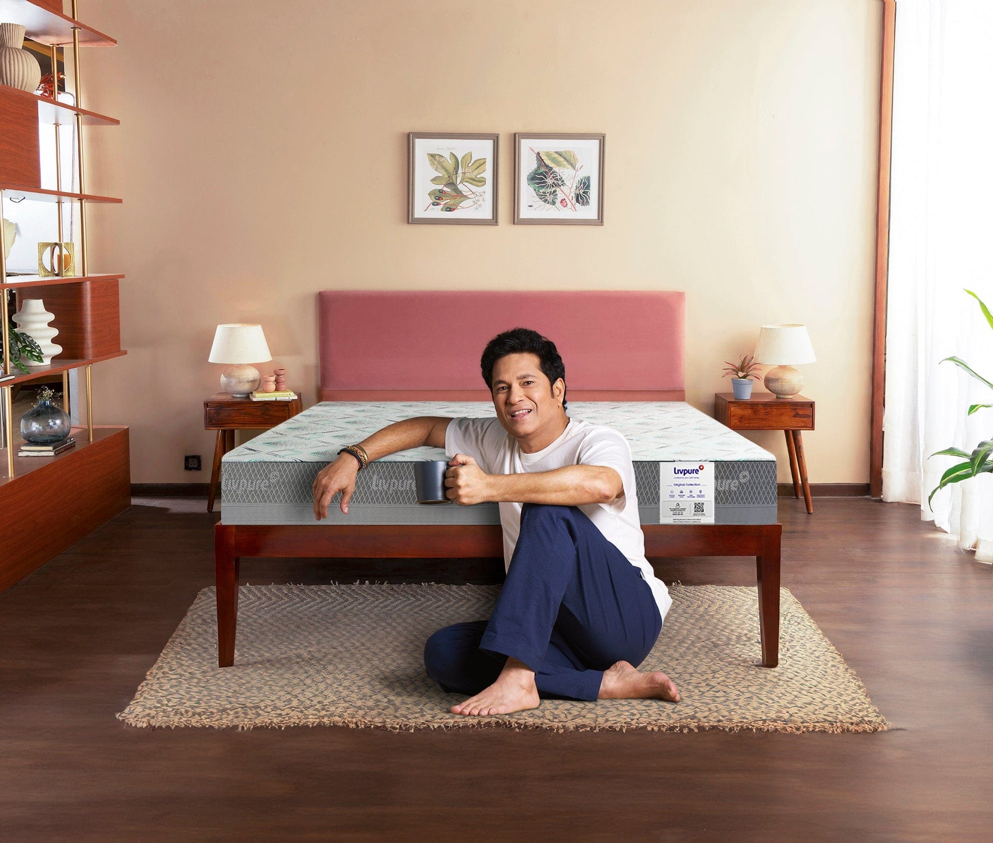 Livpure Sleep Mattress Ortho CurvX: HR + Memory Foam Mattress With Curved Orthopaedic Foam