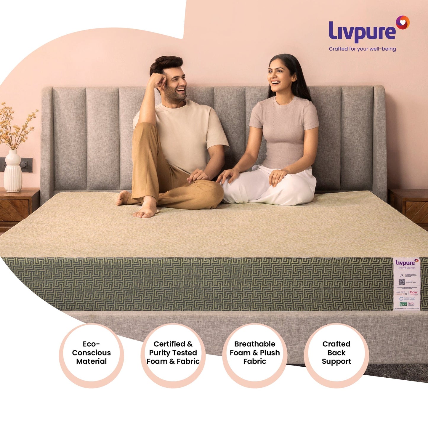 Livpure Sleep Mattress Ortho Latex : Orthopaedic Latex Mattress