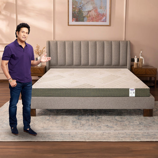 Livpure Sleep Mattress Regal: Latex + Ortho HR Foam Mattress with Bouncy Ergonomic Support